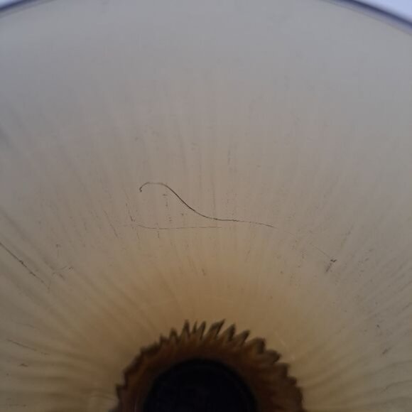 Pfaltzgraff Gourmet Heavy Brown Glass Stemmed Goblet 6.25" tall - Picture 11 of 13